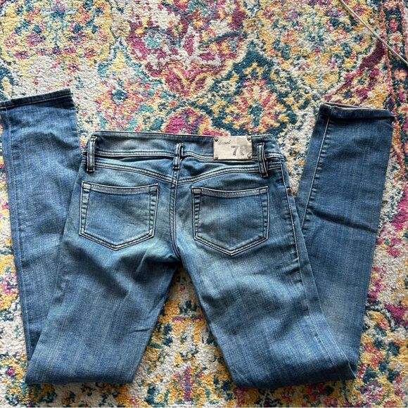 Diesel Medium wash super low rise skinny jeans y2k essential - Picture 4 of 5
